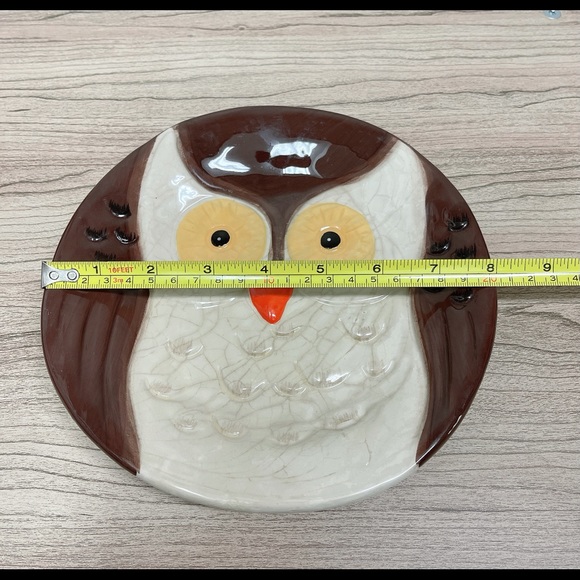 8” owl plate - Picture 2 of 2